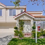 House with Roses and Lush Backyard